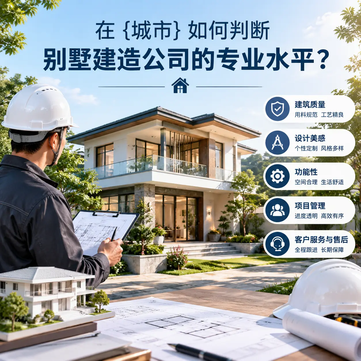 在 晴隆 如何判断别墅建造公司的专业水平?