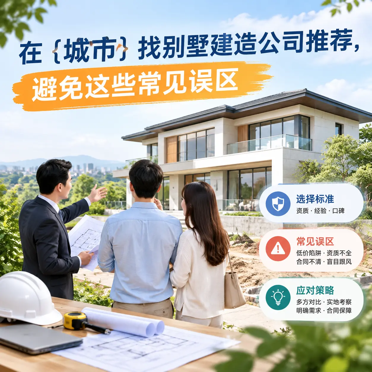 在 晴隆 找别墅建造公司推荐,避免这些常见误区