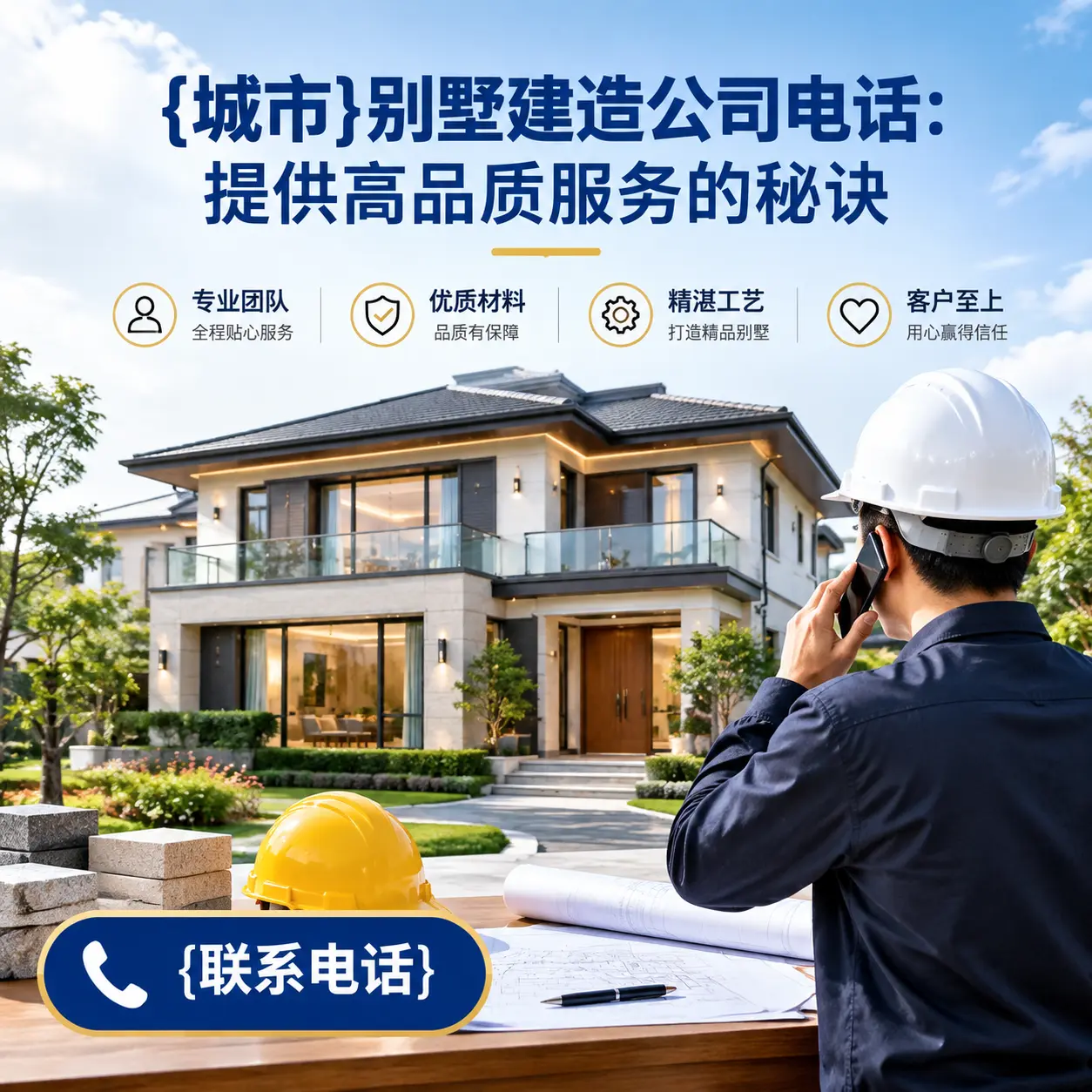 晴隆别墅建造公司电话：提供高品质服务的秘诀