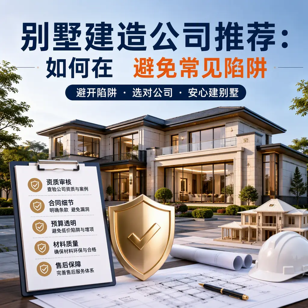 别墅建造公司推荐:如何在 晴隆 避免常见陷阱
