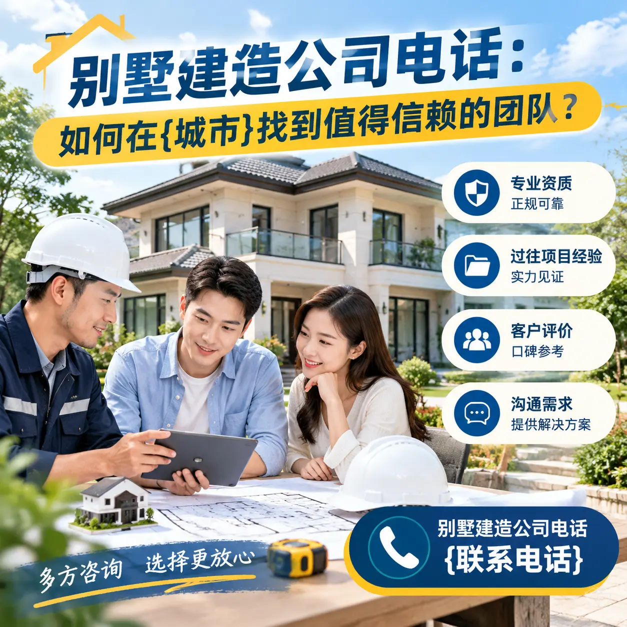别墅建造公司电话：如何在晴隆找到值得信赖的团队？