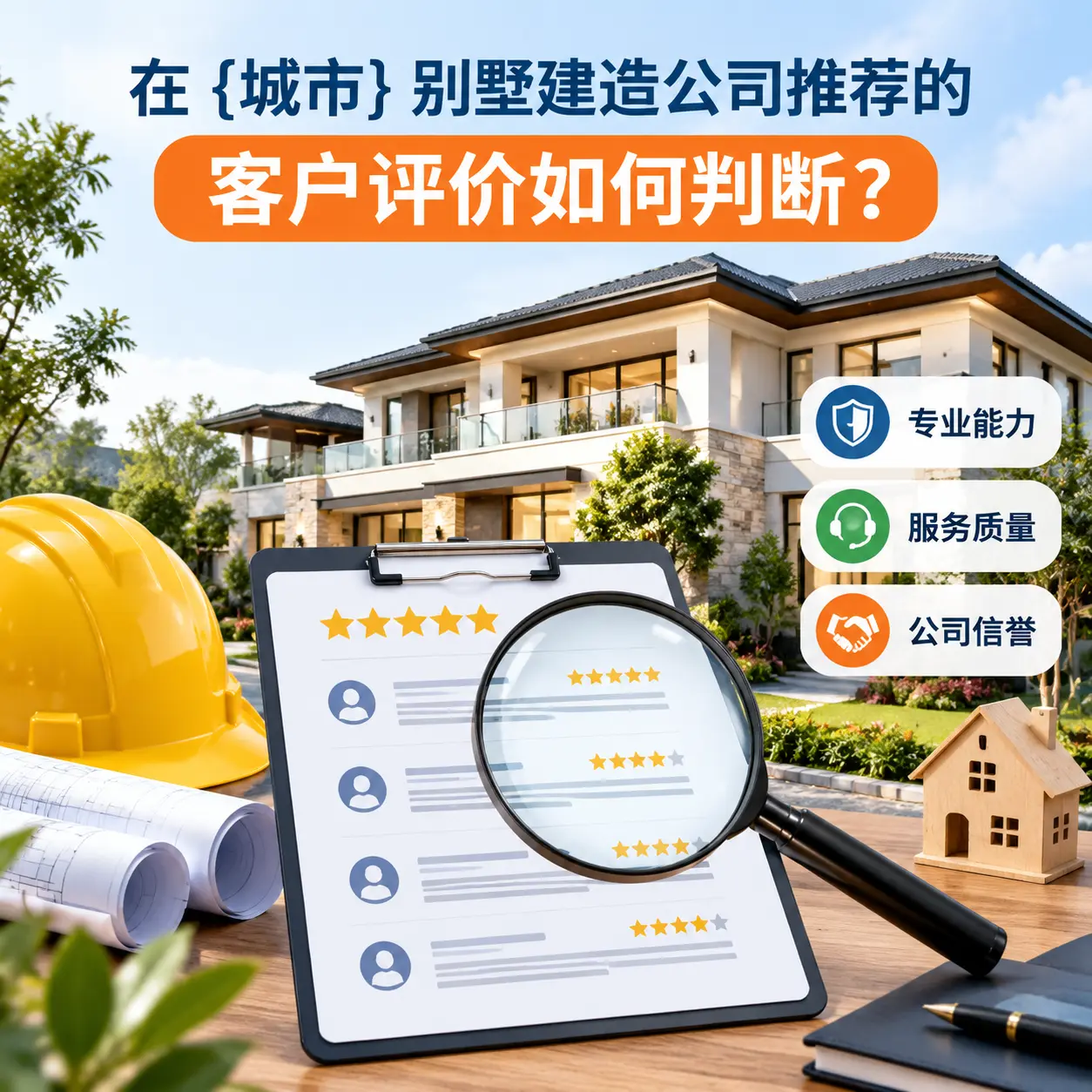 在 晴隆 别墅建造公司推荐的客户评价如何判断?