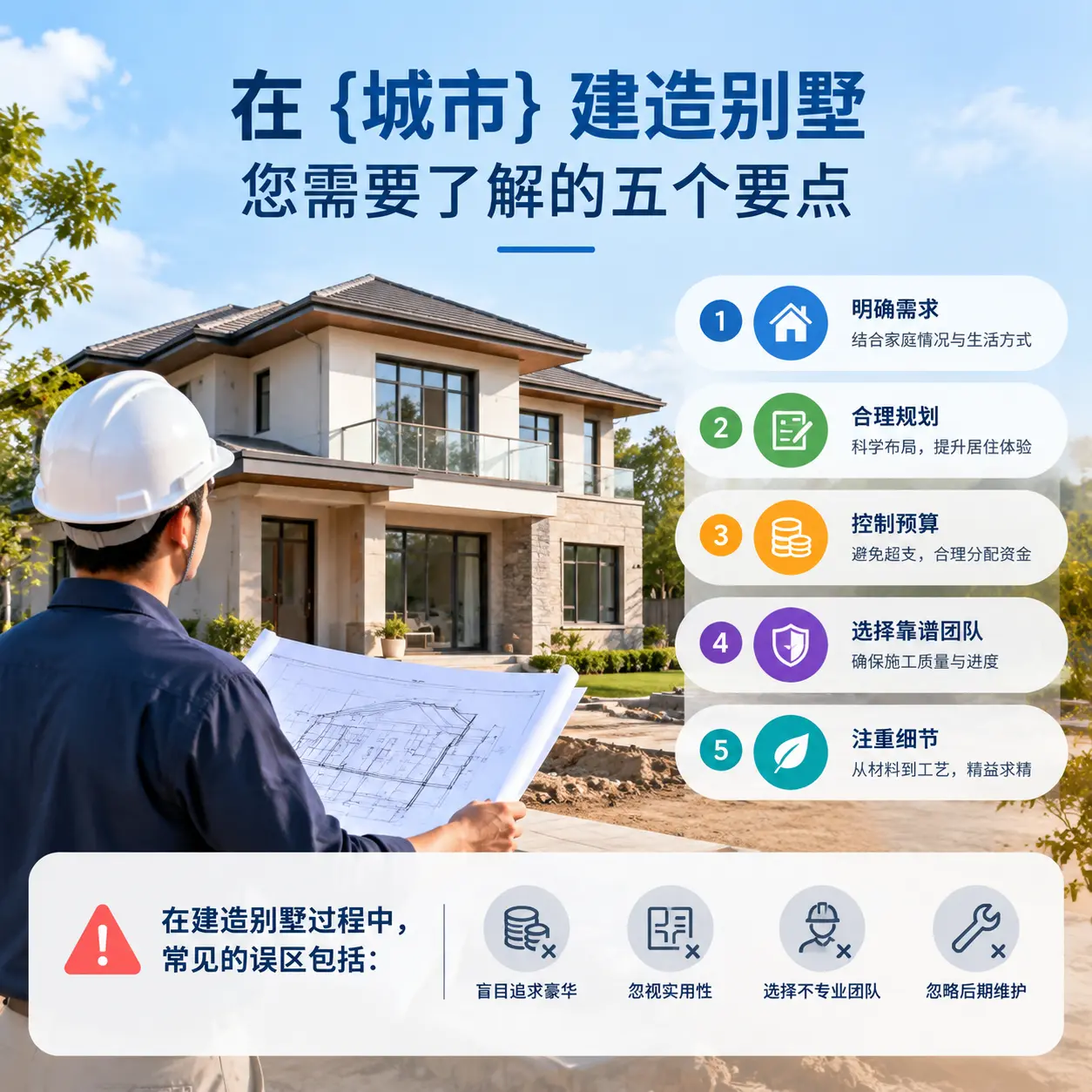 在 晴隆 建造别墅,您需要了解的五个要点