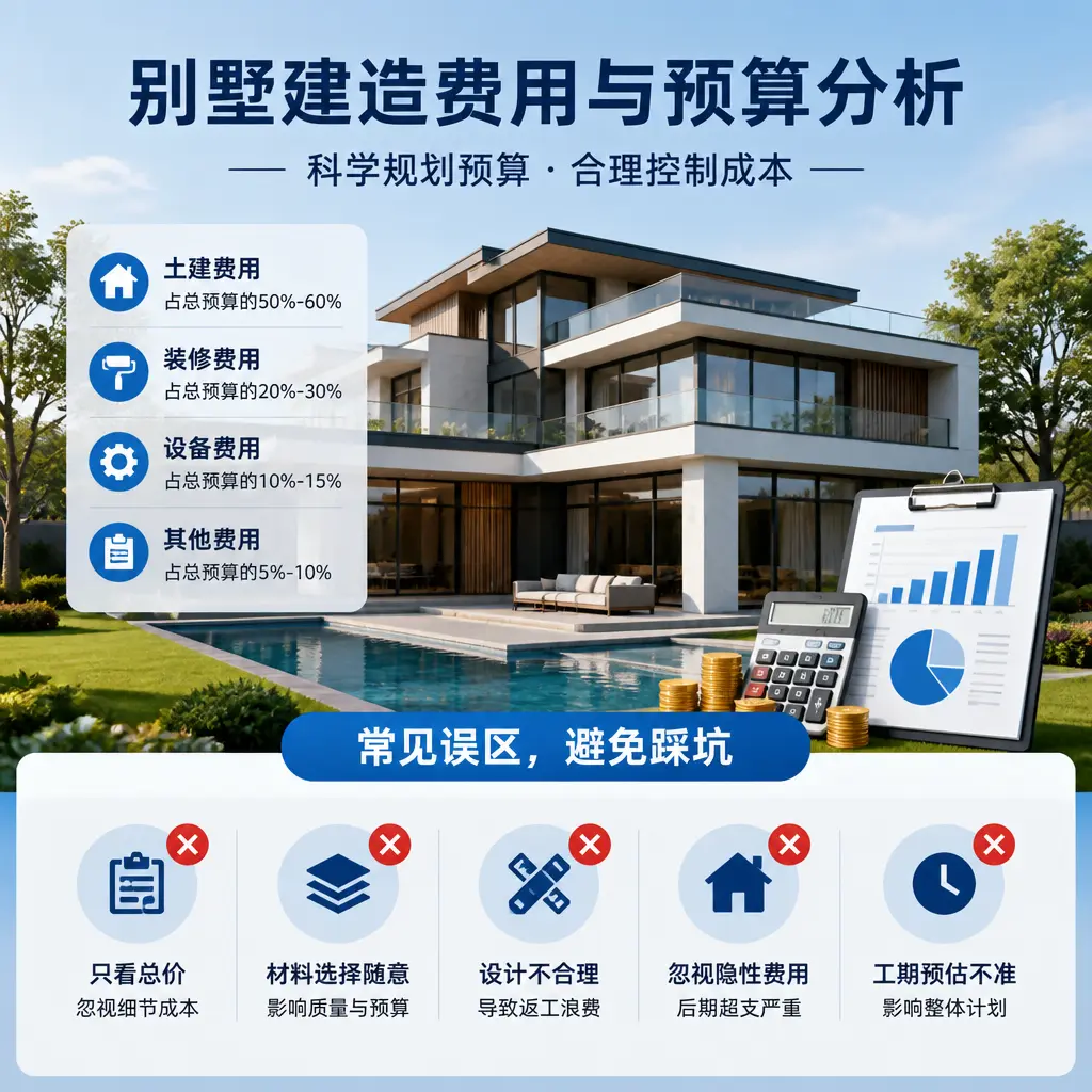 别墅建造公司推荐： 晴隆 建造别墅的费用与预算分析