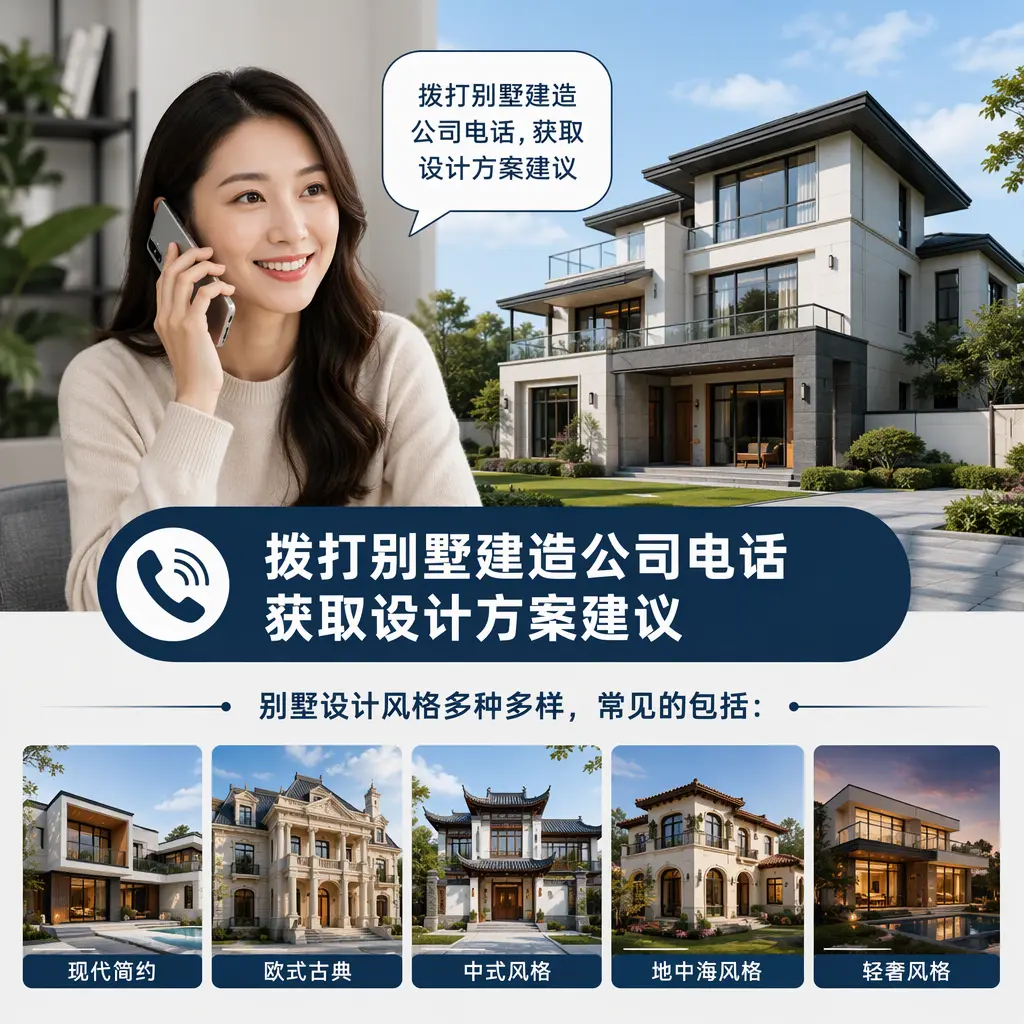 拨打晴隆别墅建造公司电话,获取设计方案建议