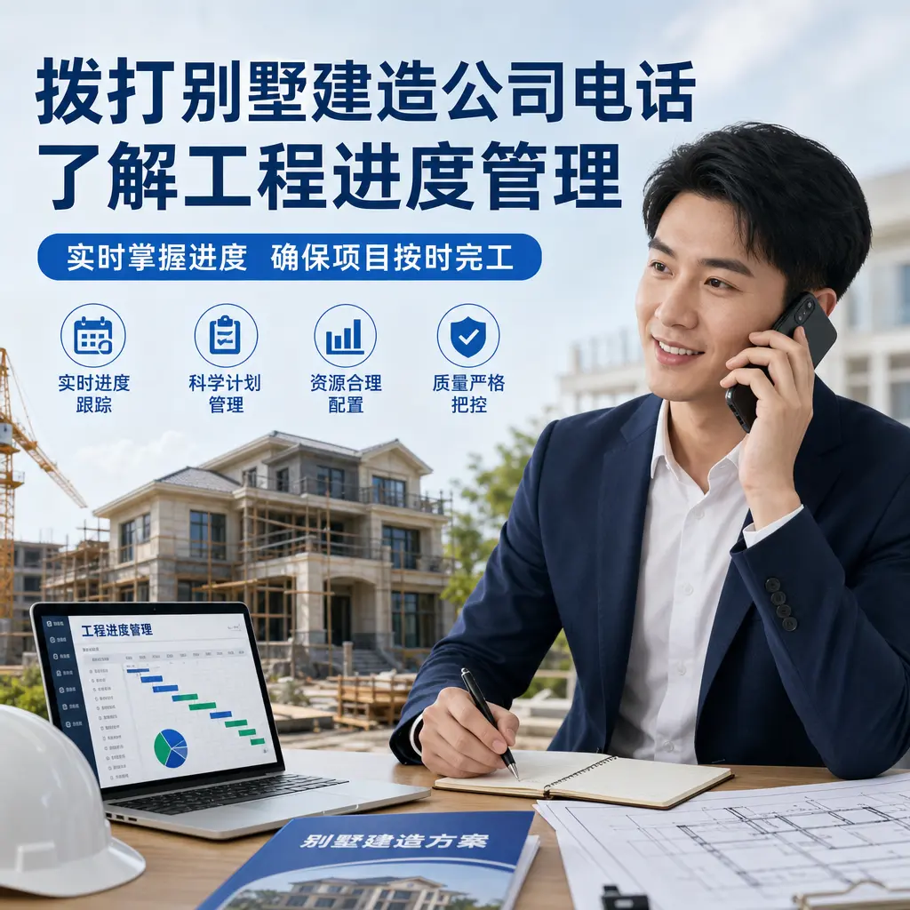 拨打晴隆别墅建造公司电话,了解工程进度管理