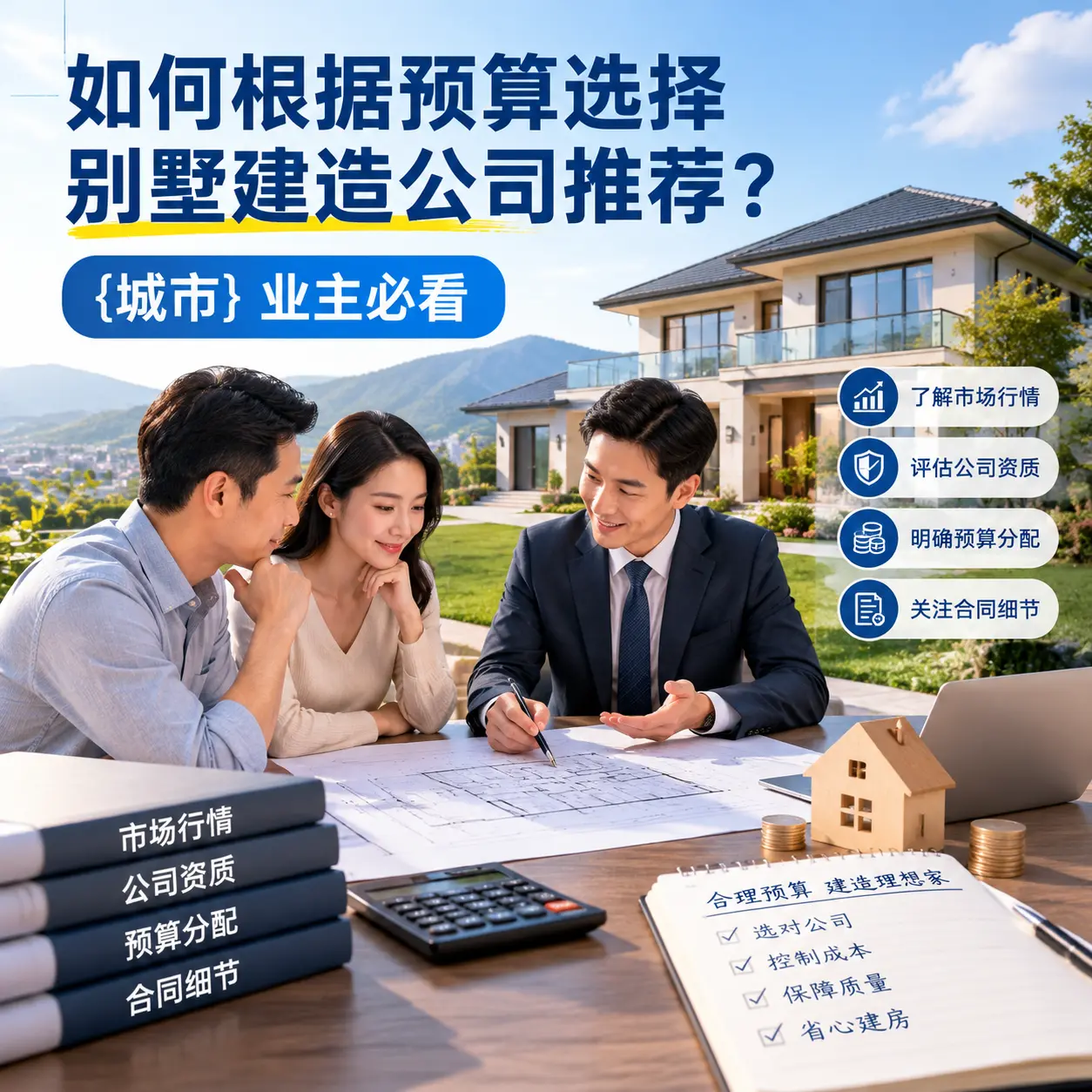 如何根据预算选择别墅建造公司推荐? 晴隆 业主必看