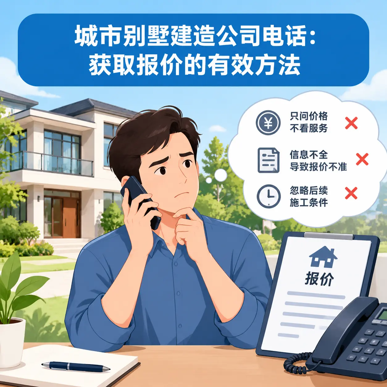 晴隆别墅建造公司电话：获取报价的有效方法